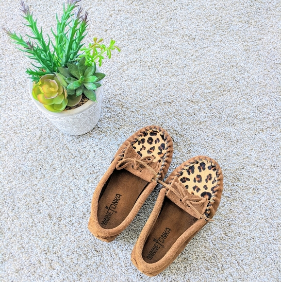 cheetah print moccasins